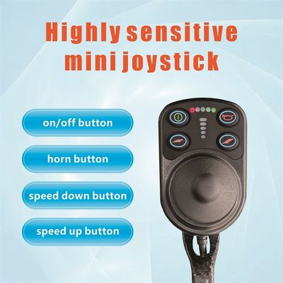 6km/h スピード 折りたたむデザインと強力なモーターの軽量電気車椅子