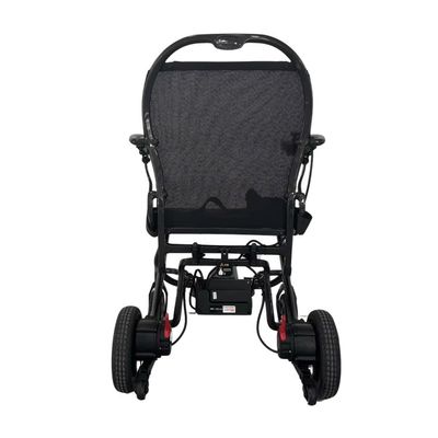 折りたたむ電動車椅子 10km 走行距離と座席サイズ W460mm*D390mm