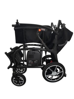 電動車椅子 DC24V150W*2モーターと折りたたみサイズ 730mm*310mm*710mm