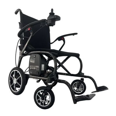医療用品 超軽量 炭素繊維 電動 車椅子 136KG 負荷 折りたたみ