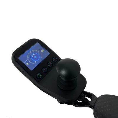 6km/h スピード プロのカーボンファイバー折りたたみ電気車椅子