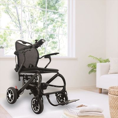 電動車椅子のフルカーボンファイバーフレーム 2 ブラシレスモーター 保証折りたたみ設計