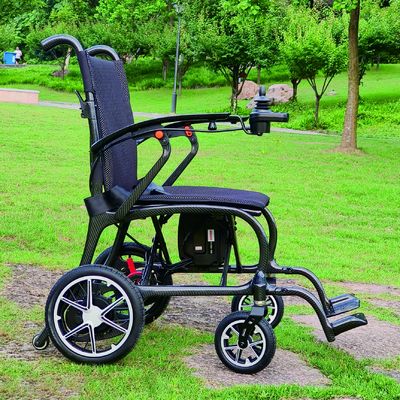 軽量 11.5kg 電動車椅子 カーボン繊維のフレームと延長座席