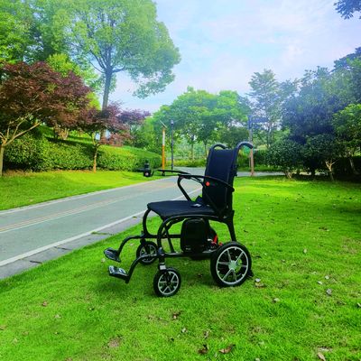 300lbs 負荷 11.5kg フルカーボンファイバーフレーム リチウム電池付き電動車椅子