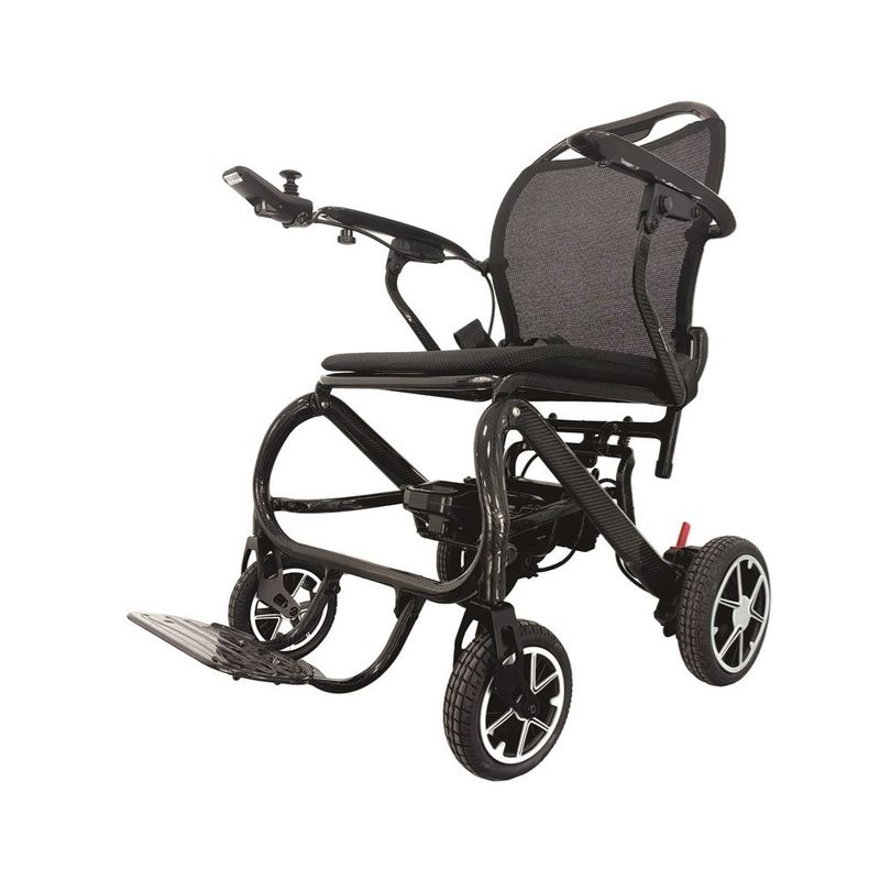 折りたたむ電動車椅子 座席サイズ W460mm*D390mm 運転距離 10km