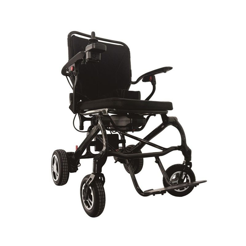 2024 DC24V200W*2ブラシレスモーターと座席サイズW500*D420mmの電気車椅子