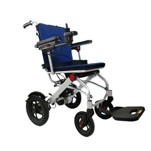 折りたたむ電動車椅子 220LBS 負荷容量と W420 * D400mm 座席サイズ